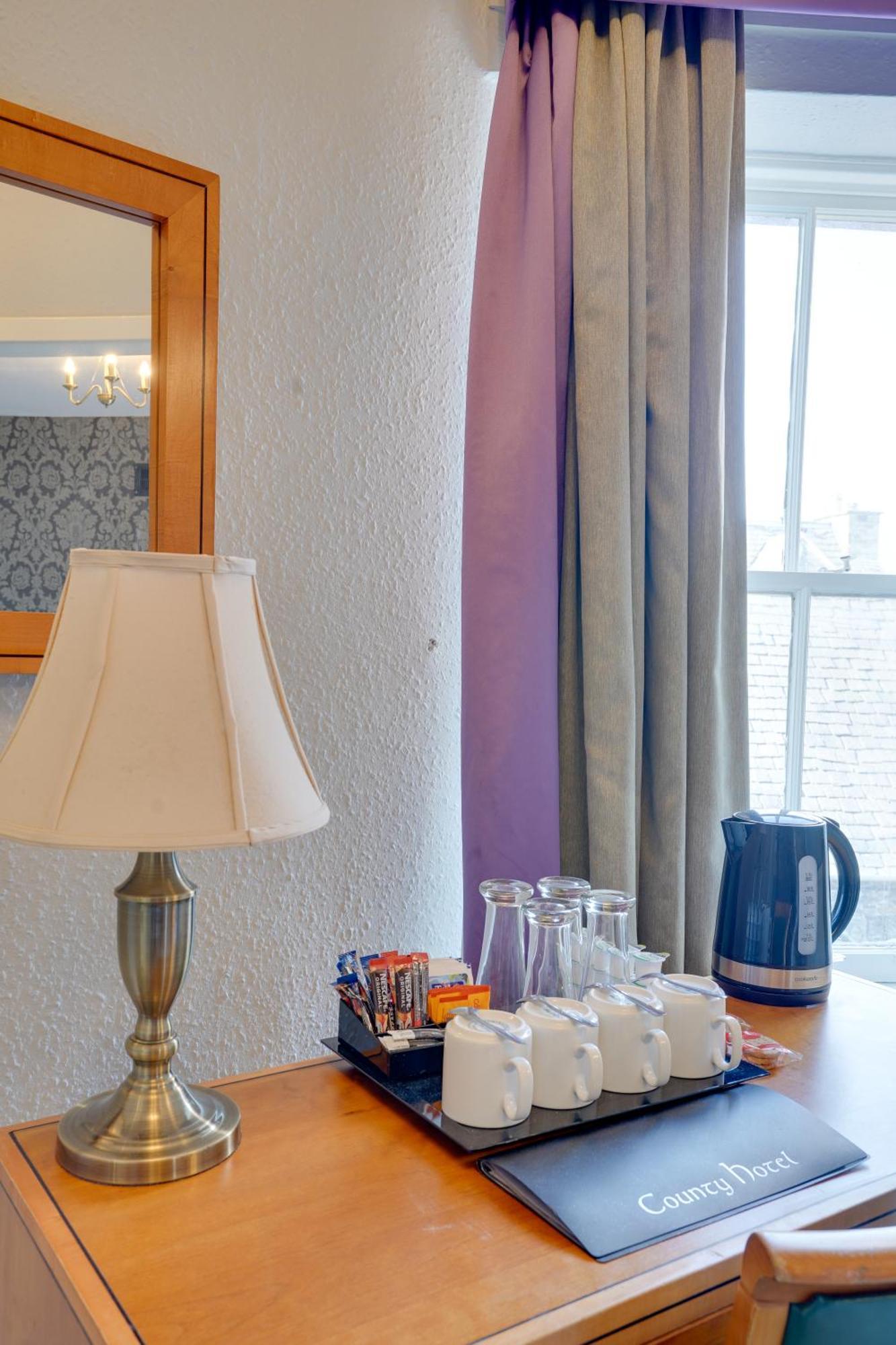 The County Hotel - Self Check-In, Ultra Fast Wi-Fi, Free Parking, Central Location 塞尔柯克 外观 照片
