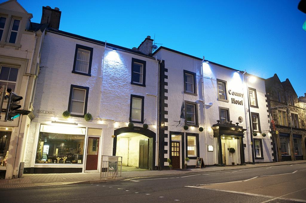 The County Hotel - Self Check-In, Ultra Fast Wi-Fi, Free Parking, Central Location 塞尔柯克 外观 照片